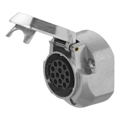 13-pin socket – metal – Jaeger type