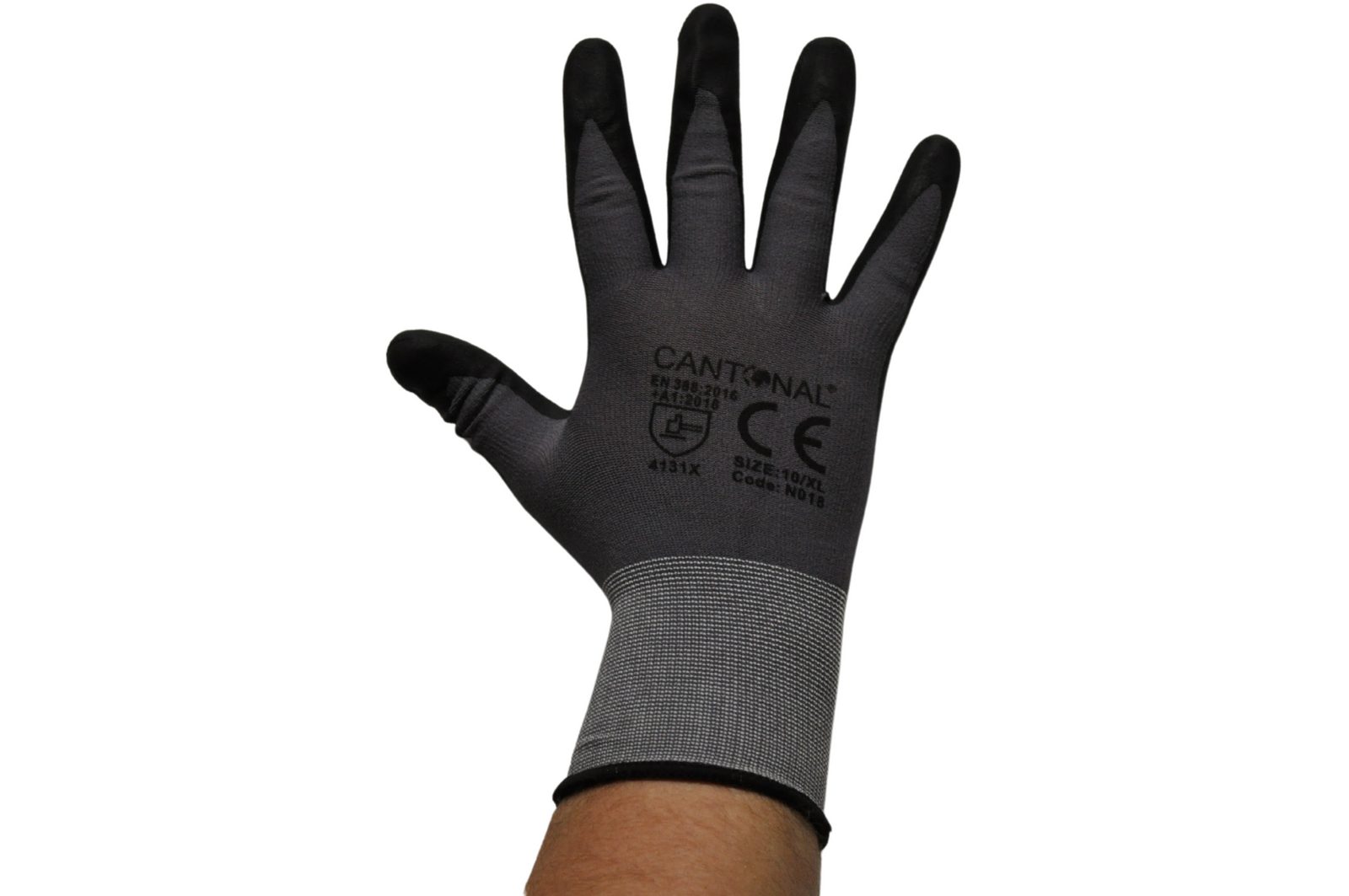 PU-flex grip gloves with breathable back – 1 pair