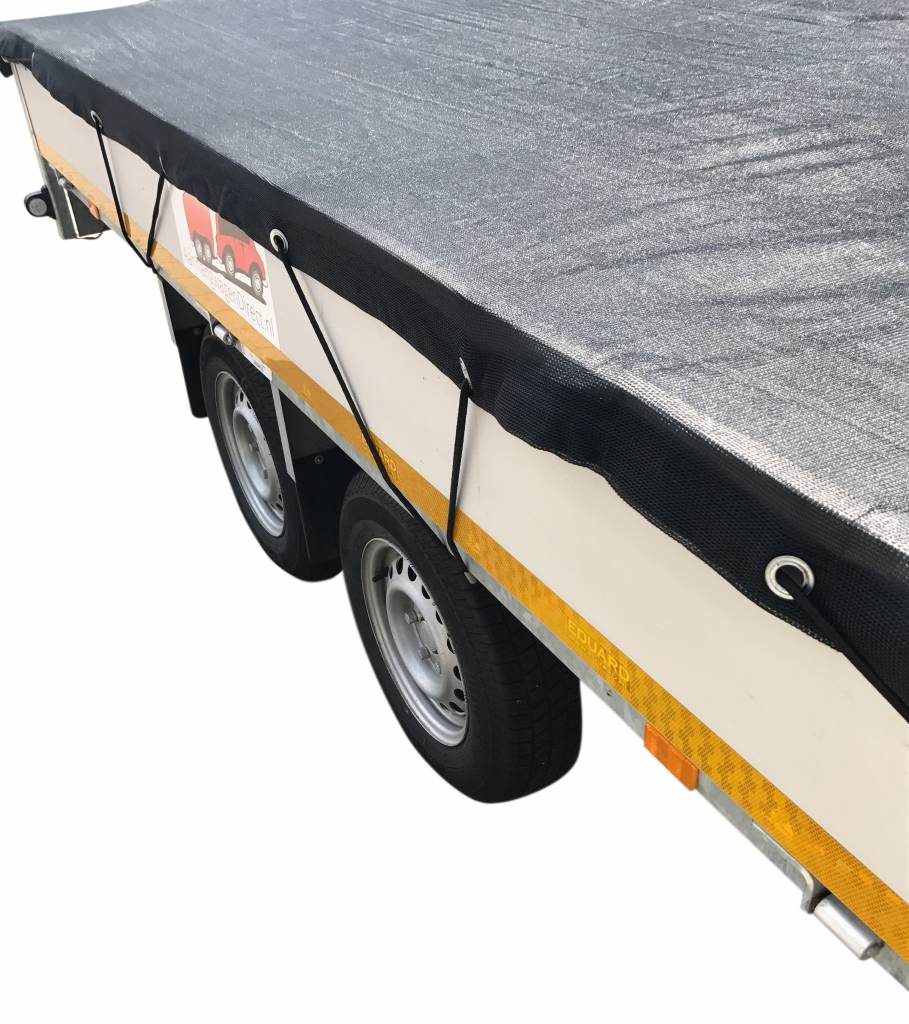 Premium trailer net – mesh net – 370 x 250 cm – elastic all round – UV-resistant