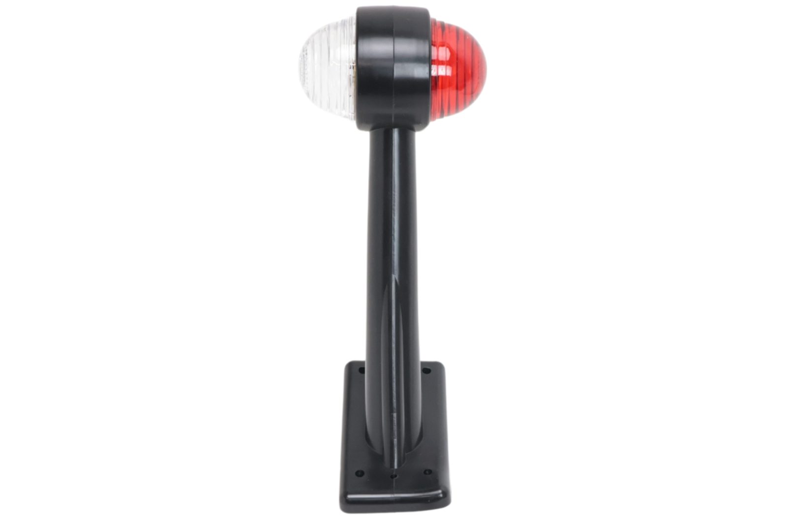 Red/white angled outline marker lights, 19 cm – set of 2 – left and right – LED