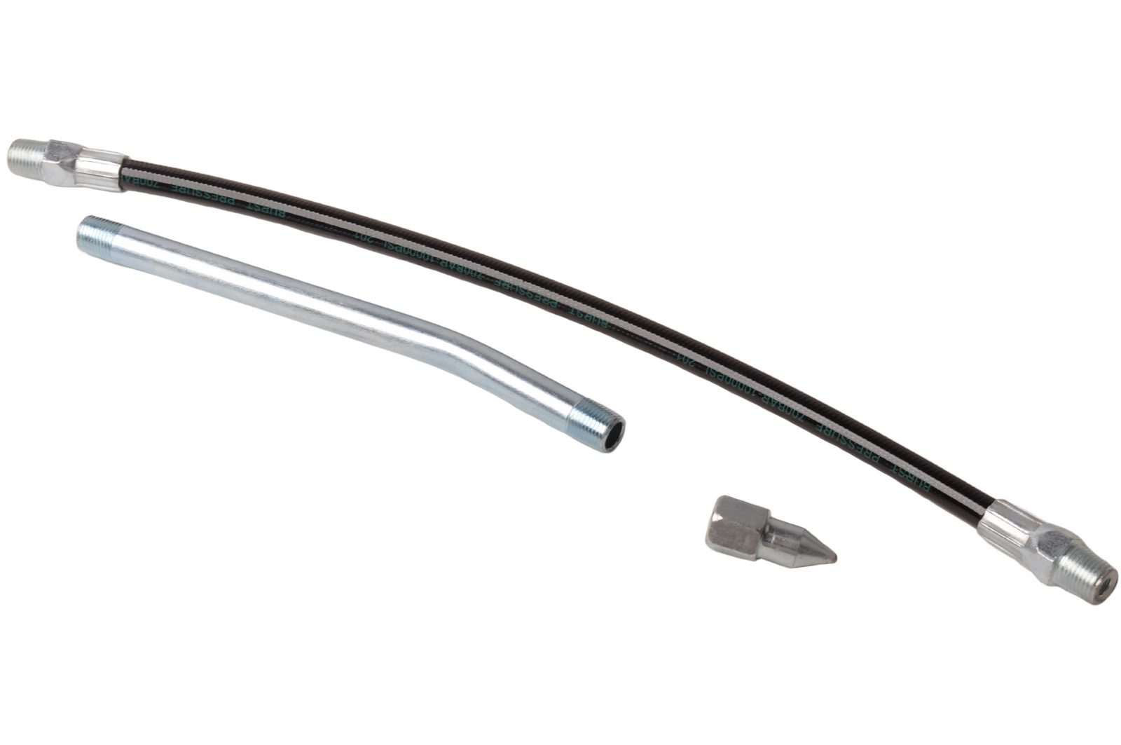 Professional grease gun with accessories