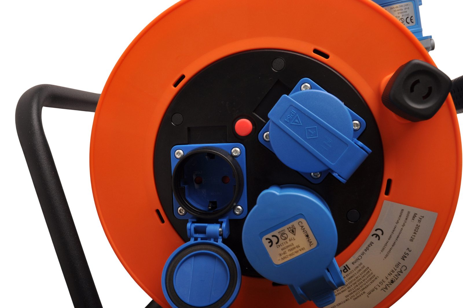 Camping cable reel 25 m – Schuko/CEE