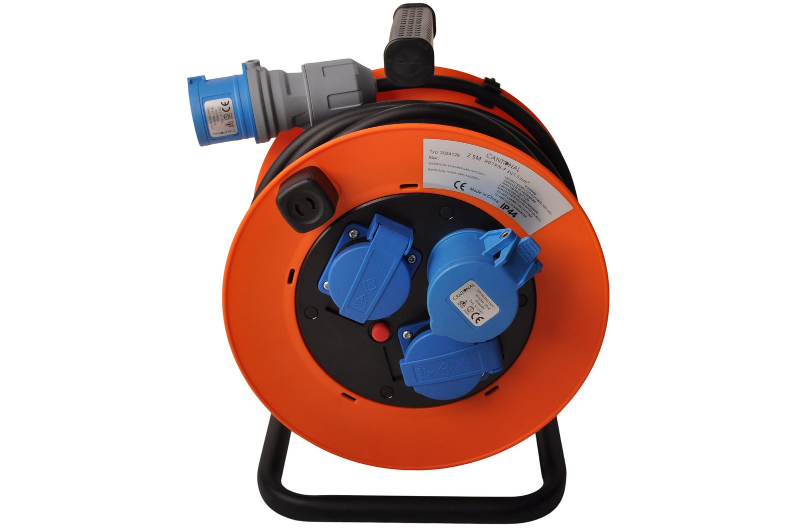 Camping cable reel 25 m – Schuko/CEE