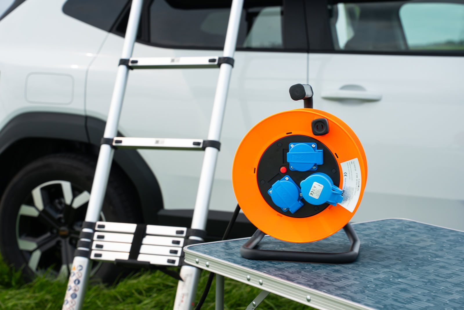 Camping cable reel 25 m – Schuko/CEE