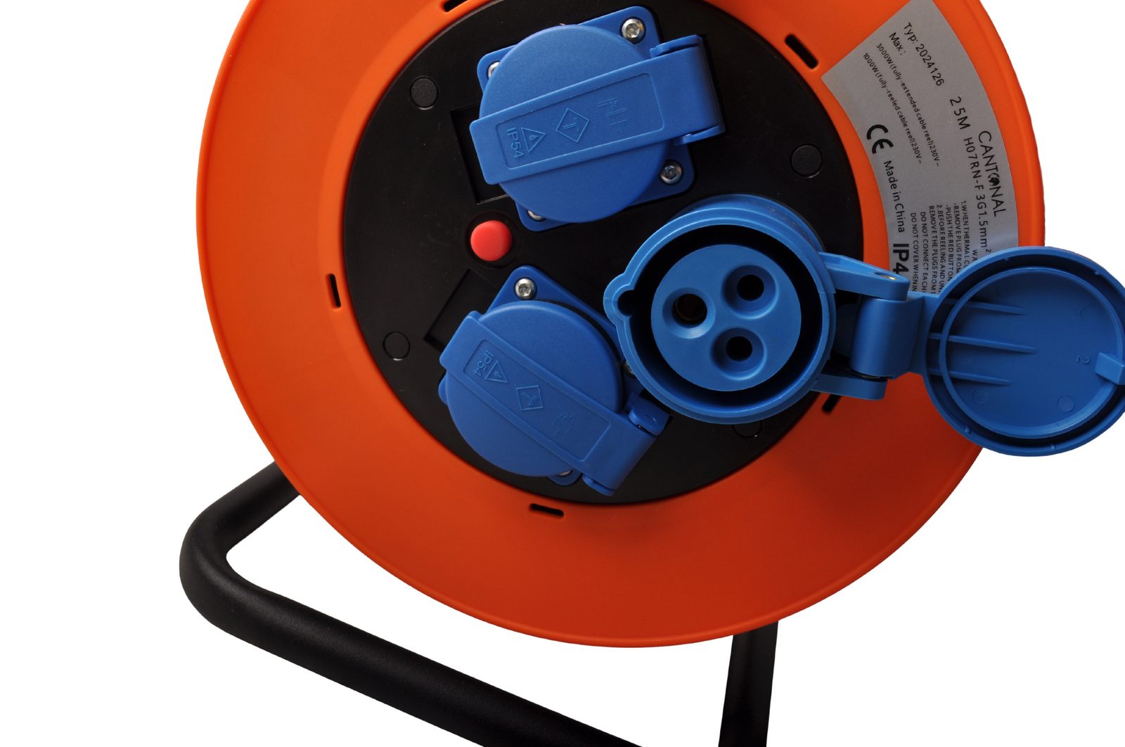 Camping cable reel 25 m – Schuko/CEE