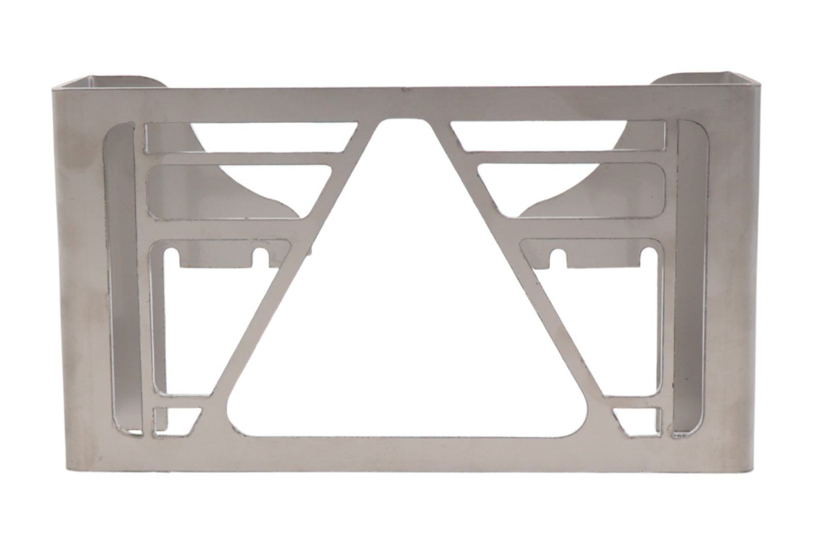 Protective guard for Multiled 4 – 253 x 141 x 63.7 mm – with open triangle – stainless steel