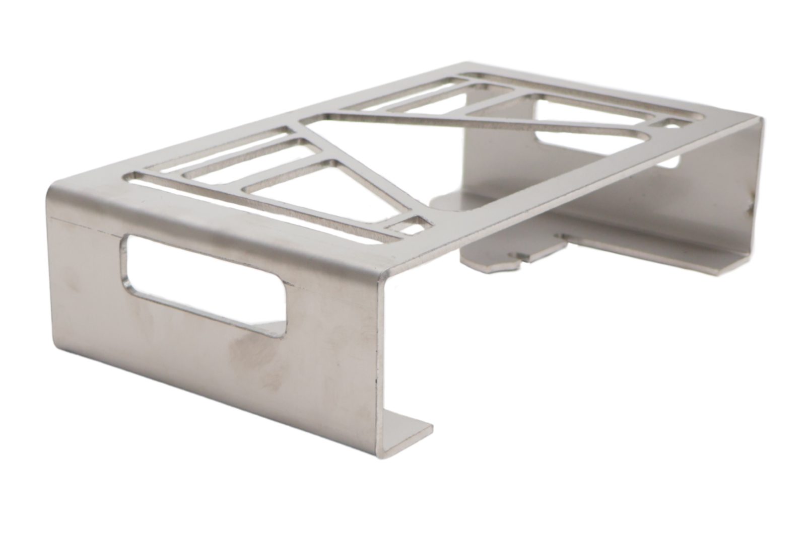Protective guard for Multiled 4 – 253 x 141 x 63.7 mm – with open triangle – stainless steel