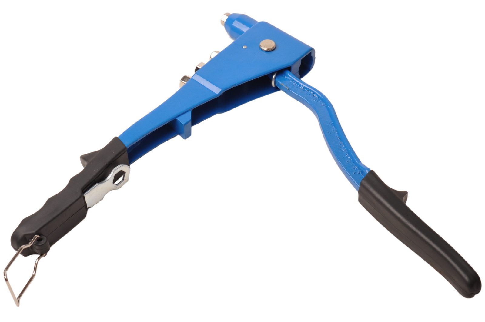 Rivet gun 2.4–4.8 mm – with interchangeable nosepieces and soft-grip handles