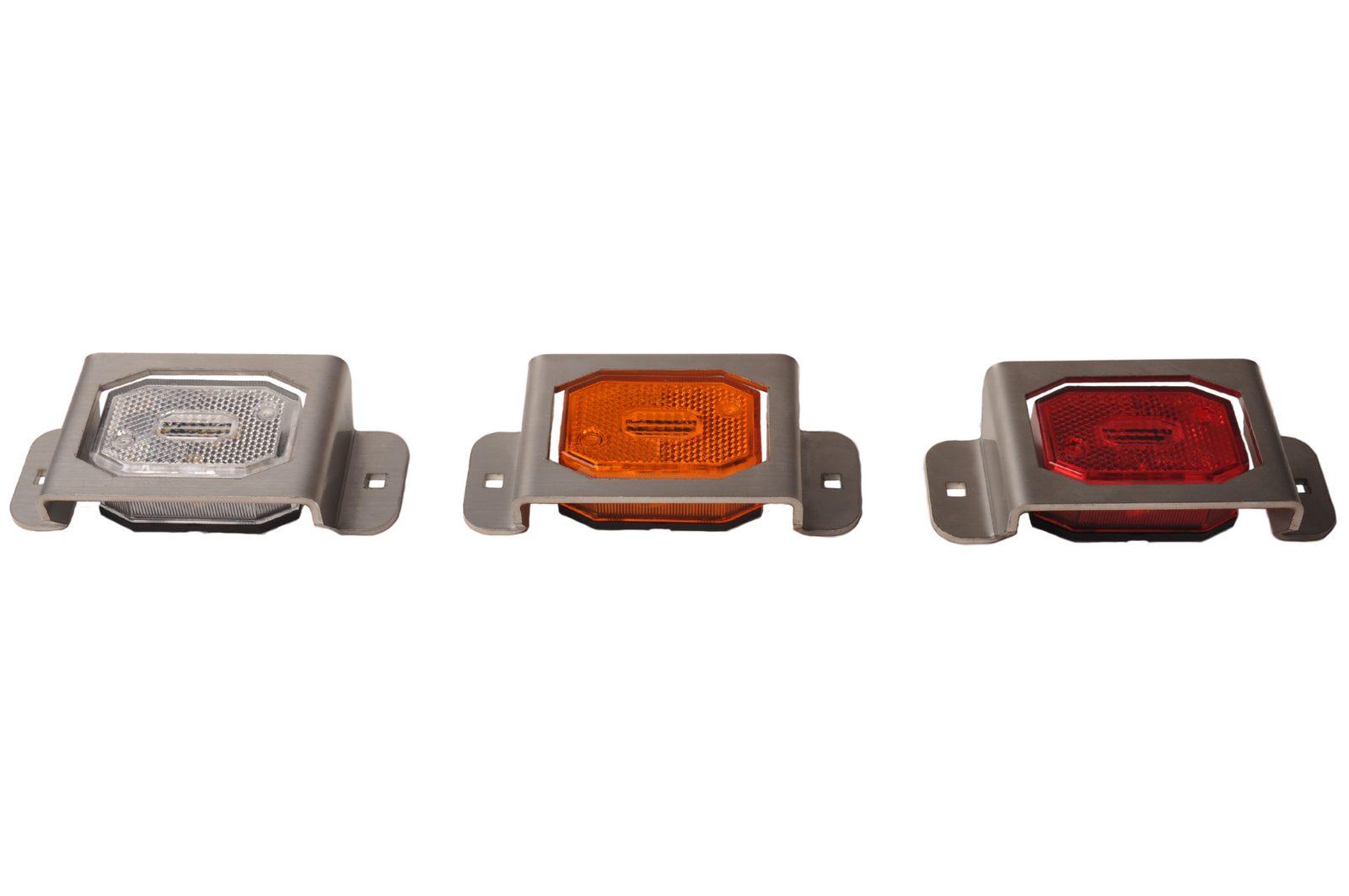 Protective guard for Aspöck Flexipoint rear lights – stainless steel – 130 x 64 x 27 mm