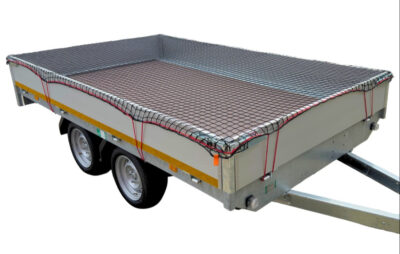 Premium trailer net – diamond mesh – 370 x 250 cm – elastic all round – UV-resistant