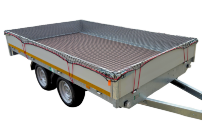 Premium trailer net – diamond mesh – 570 x 350 cm – elastic all round – UV-resistant