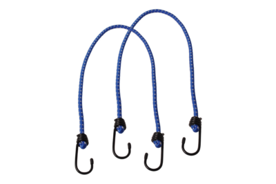 Luggage straps / bungee cords 100 cm – 10 mm thick – set of 2