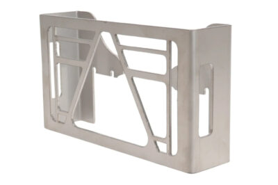 Protective guard for Multiled 4 – 253 x 141 x 63.7 mm – with open triangle – stainless steel