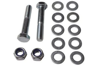 Bolt set for shock absorbers