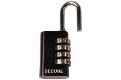 Small combination padlock – 4 digits