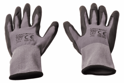 PU-flex grip gloves with breathable back – 1 pair