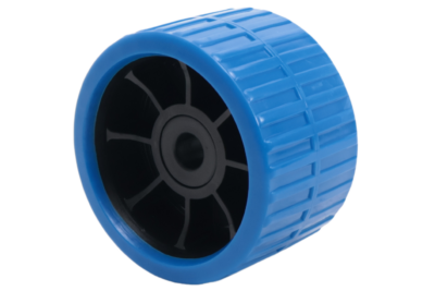 Blue bilge roller – 117 x 72 mm – 15 mm bore
