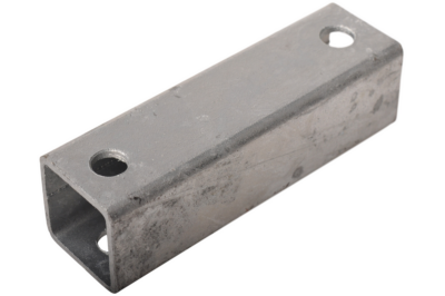 Box section 40 x 40 x 3 mm – M10 holes at 105 mm centres – 130 mm long