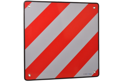 Load warning sign 50 x 50 cm – aluminium