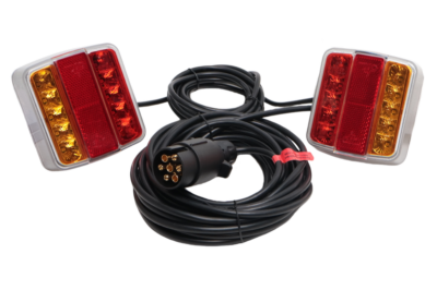 Magnetic LED lighting kit – 7.5 m – 7-pin – Plug & Play – ideal for boat trailers