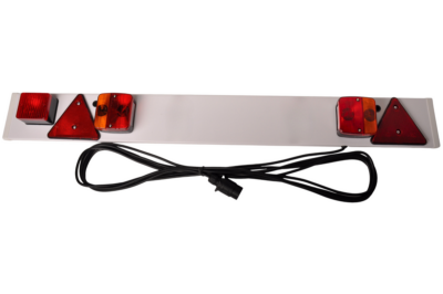 Trailer light bar with 8 m cable – 122 cm – 7-pin