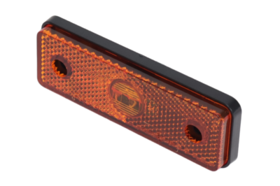 Amber side marker light 100 x 34.5 x 21 mm – incl. 10 cm 2-core wire