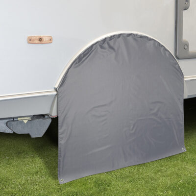 Polyester caravan wheel cover – weatherproof