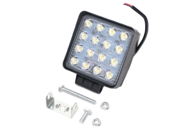 Premium LED work light – 16 W LEDs – 10–30 V – 1500 lumen – incl. mounting kit