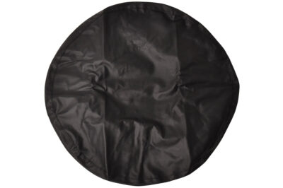 Black spare wheel cover – 13 inch – Ø 58 x 21 cm