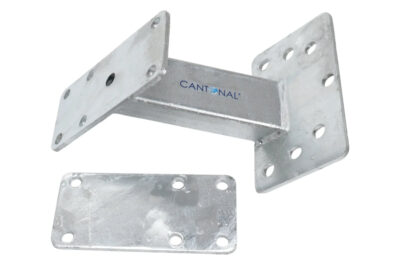 Drawbar-mounted spare wheel carrier – from 10 inch