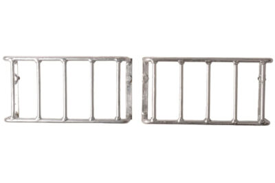Set of 2 lattice light guards – 250 x 140 x 75 mm