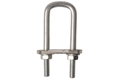 M10 U-bolt 110 x 33 mm – incl. lashing plate