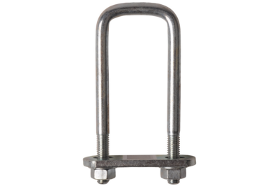 M10 U-bolt 120 x 43 mm – incl. lashing plate