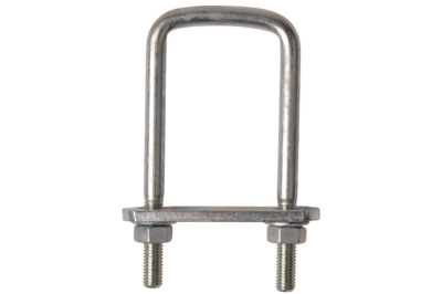 M10 U-bolt 120 x 53 mm – incl. lashing plate