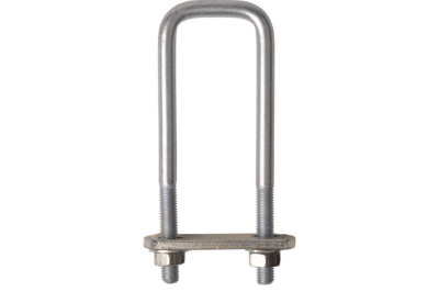 M10 U-bolt 140 x 43 mm – incl. lashing plate