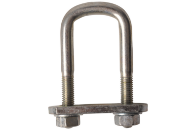 M10 U-bolt 80 x 33 mm – incl. lashing plate