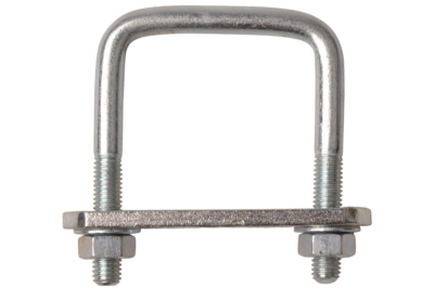 M10 U-bolt 80 x 63 mm – incl. lashing plate