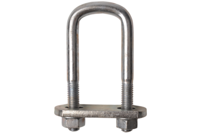 M10 U-bolt 90 x 33 mm – incl. lashing plate