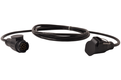 13-core extension cable with 13-pin plug & 13-pin socket – 500 cm