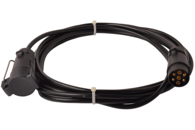 7-core extension cable with 7-pin plug & 7-pin socket – 500 cm