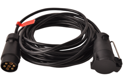 7-core extension cable with 7-pin plug & 7-pin socket – 700 cm