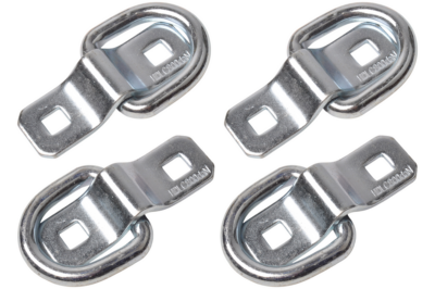 German-style floor ring / lashing eye – 2-part – 91 x 31 mm – set of 4