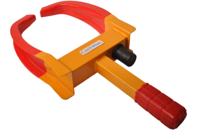Universal adjustable wheel clamp with two keys – for cars, trailers & caravans