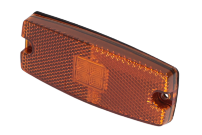 LED side marker light – 110 x 43 mm – 10–30 V – amber – loose-wire connection